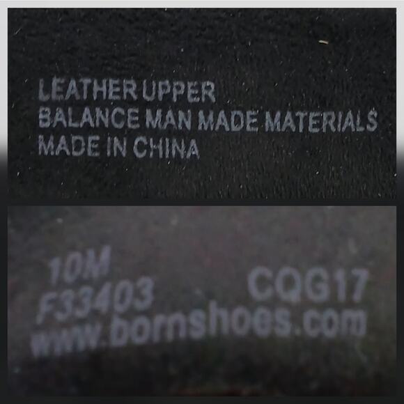 Born SZ 10M Doyle Black Suede Leather Distressed Slouch Boots - Picture 7 of 7